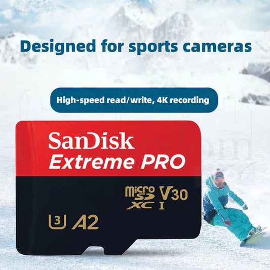 SanDisk Extreme PRO microSDXC UHS-I A2 V30 200MB/s with Adapter 512GB