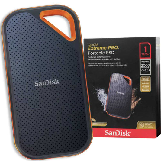 SanDisk Extreme PRO Portable SSD 2000MB/s USB-C 3.2 Gen 2x2 1TB