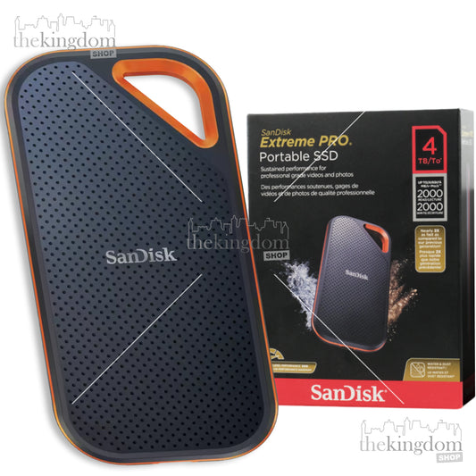 SanDisk Extreme PRO Portable SSD 2000MB/s USB-C 3.2 Gen 2x2 4TB