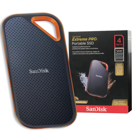 SanDisk Extreme PRO Portable SSD 2000MB/s USB-C 3.2 Gen 2x2 4TB