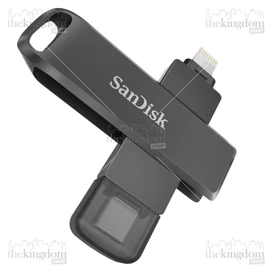 SanDisk iXpand Dual Drive Luxe USB Type C 3.1 Lightning 256GB