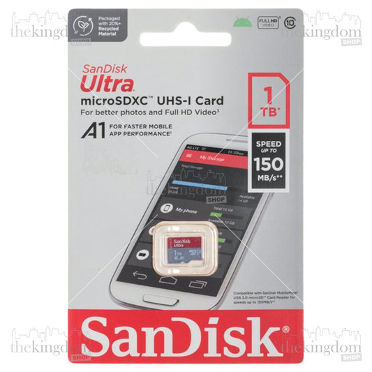 SanDisk Ultra microSDXC Card UHS-I Class 10 A1 150MB/s 1TB