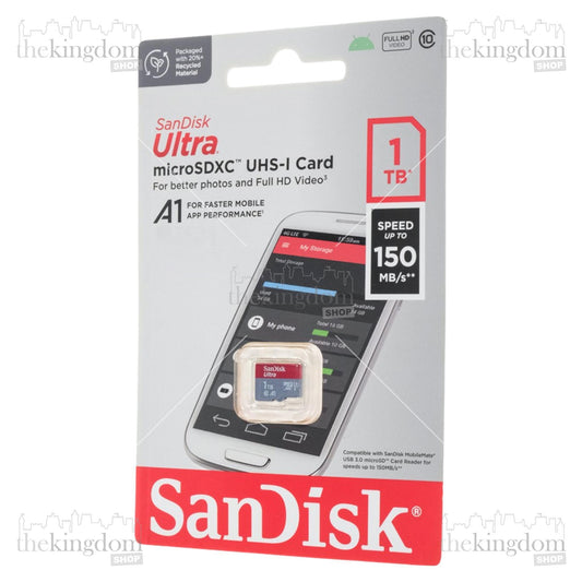 SanDisk Ultra microSDXC Card UHS-I Class 10 A1 150MB/s 1TB