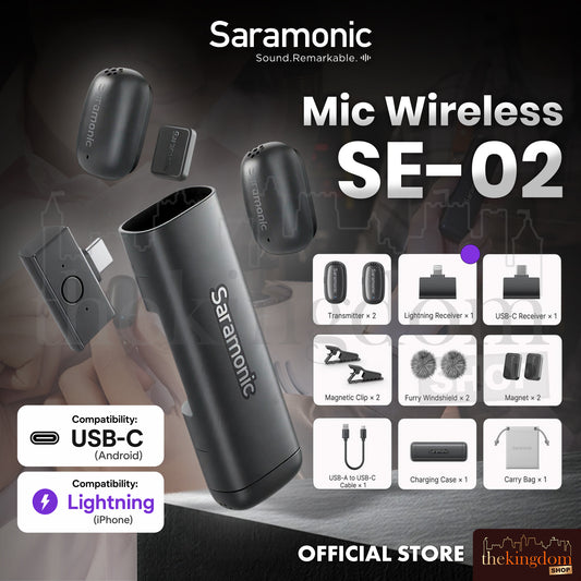 Saramonic Air SE-02 Wireless Microphone with Lavalier