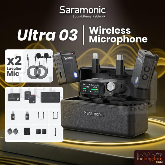 Saramonic Ultra 03 Wireless Microphone Black