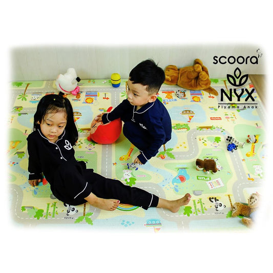 Scoora NYX Piyama Anak Black