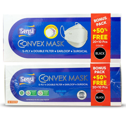 Sensi Convex Mask 4ply Earloop /30