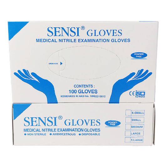 Sensi Gloves Nitrile PF (Powder Free) /100