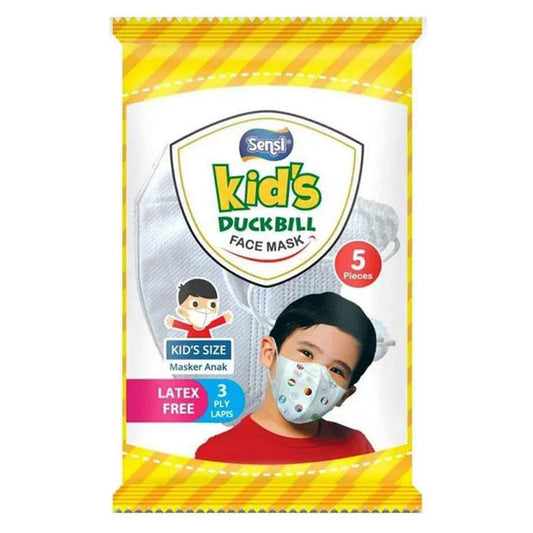 Sensi Kids Duckbill Face Mask White /5