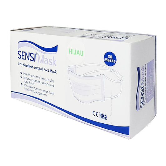 Sensi Mask 3ply Surgical Mask Headloop /50