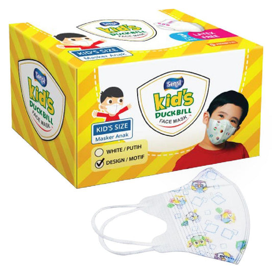 Sensi Kids Duckbill Face Mask Motif /40