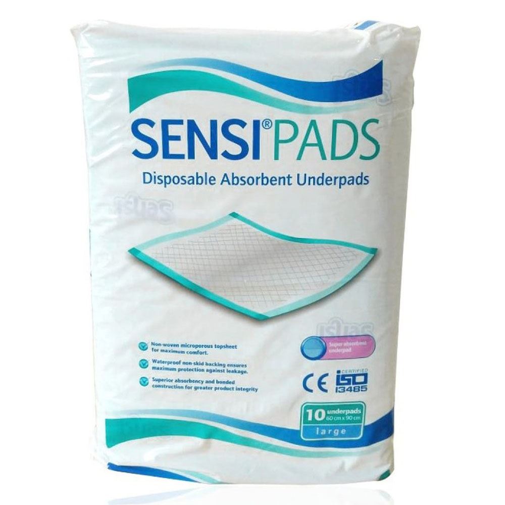 Sentic Pad Jual Sensi Pad UPSAS-70/L Underpad 60x90cm /10 di Toko The Kingdom Shop