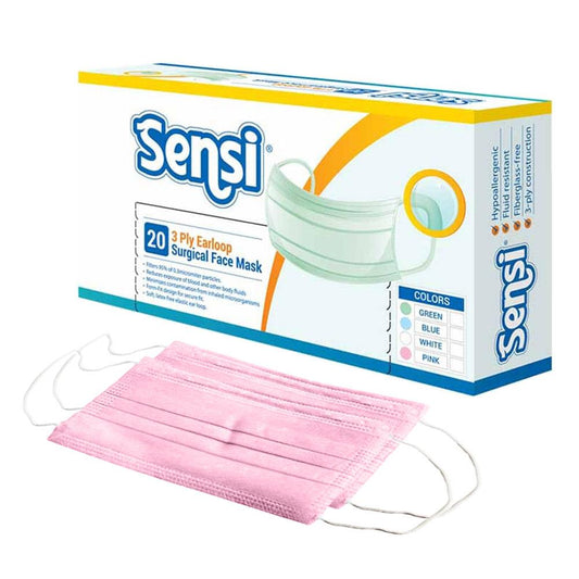 Sensi 3ply Surgical Mask Earloop /20