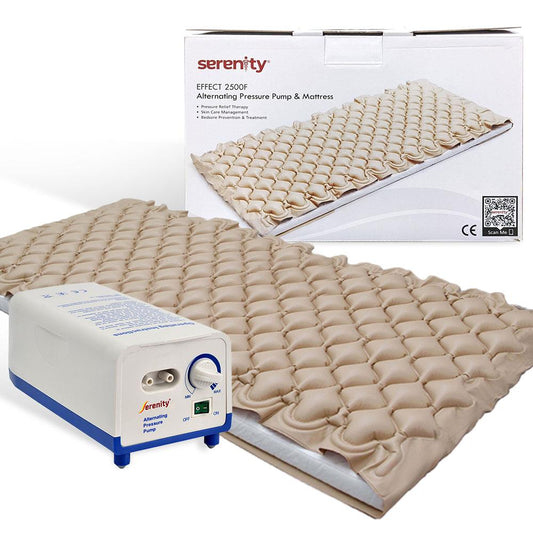 Serenity Effect 2500F Anti-Decubitus Alternating Pressure Pump &amp; Mattress