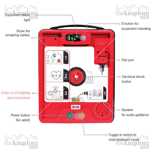 Serenity NT-381.C Heard+ ResQ Automated External Defibrillator