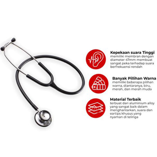 Serenity SR-601D Dual Head Stethoscope Adult