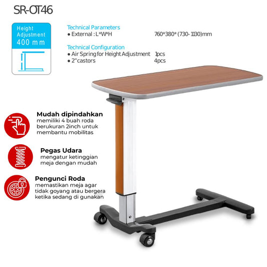 Serenity SR-OT46 Overbed Table