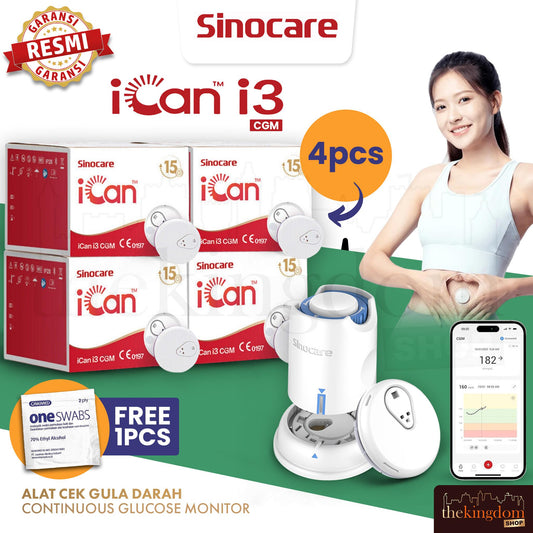 Sinocare iCan i3 Continuous Glucose Monitoring System 4 Unit Set