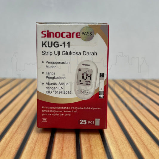 Sinocare KUG-11 Strip Glucose Ketone Uric Acid  Bundle