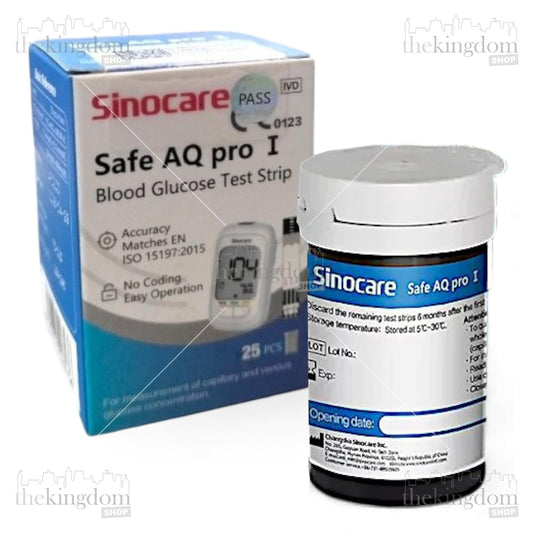 Sinocare Safe AQ Pro I Glucose Strip /25