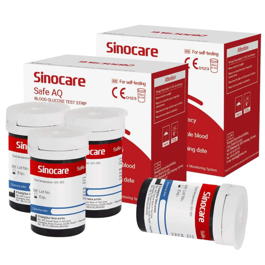 Sinocare Safe AQ Smart Glucose Strip /50