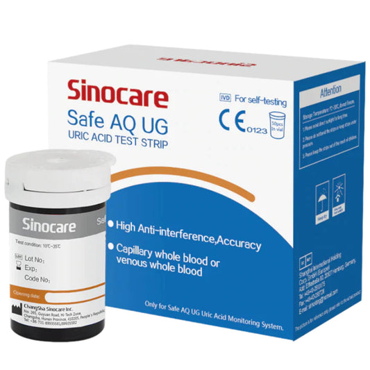 Sinocare Safe AQ UG Uric Acid Strip /50