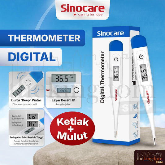 Sinocare T11L Digital Thermometer Blue