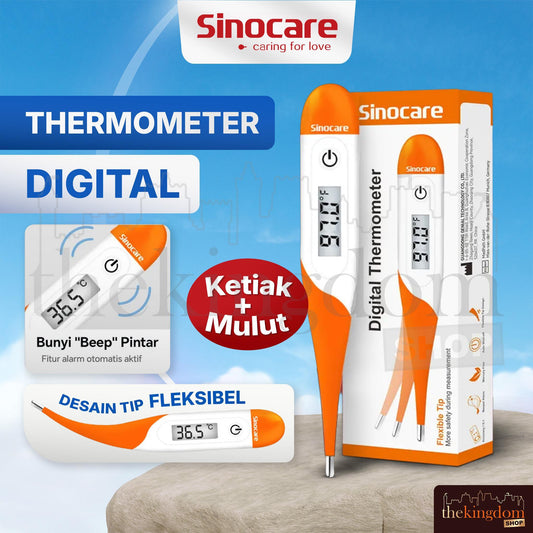 Sinocare T15SC Digital Thermometer Orange
