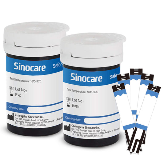 Sinoheart Safe-Accu Glucose Strips /25