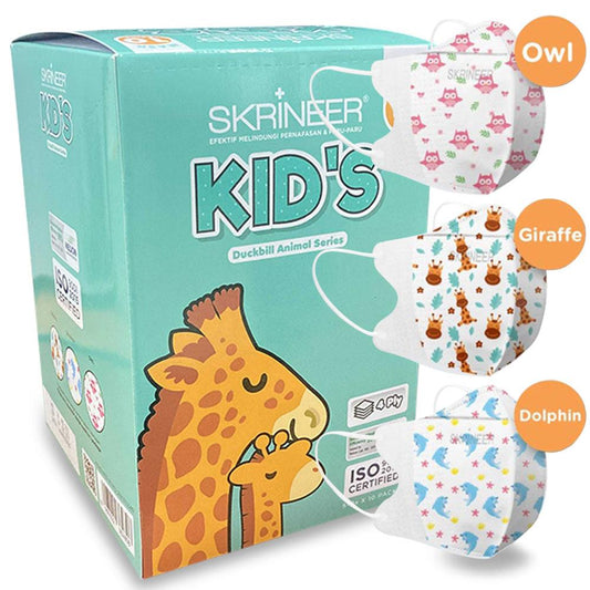 Skrineer Kids Duckbill Face Mask Animal Series /70