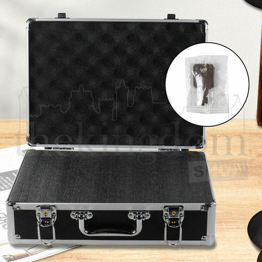 Taffguard LE01 Portable Aluminium Tool Box Medium Black