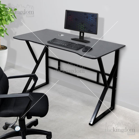 TaffHOME FH-3 Computer Desk with Cable Hole 100x60cm