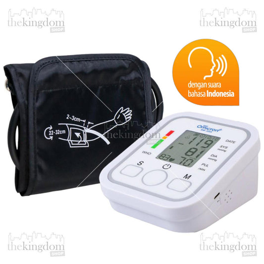 TaffOmicron BW-3205 Digital Blood Pressure Monitor with Voice