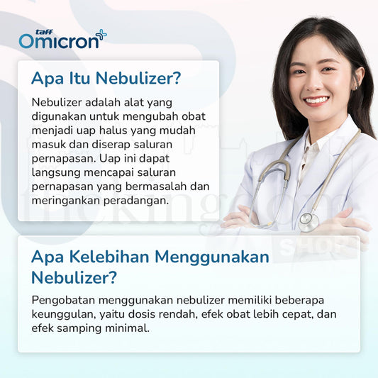 TaffOmicron GS-302 Nebulizer