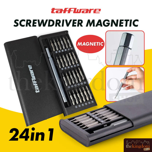 Taffware 6024 24in1 Premium Precision Screwdriver Magnetic Bits