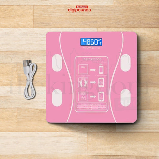 Taffware SH-Y01-U1 Digipounds Digital Scale Pink