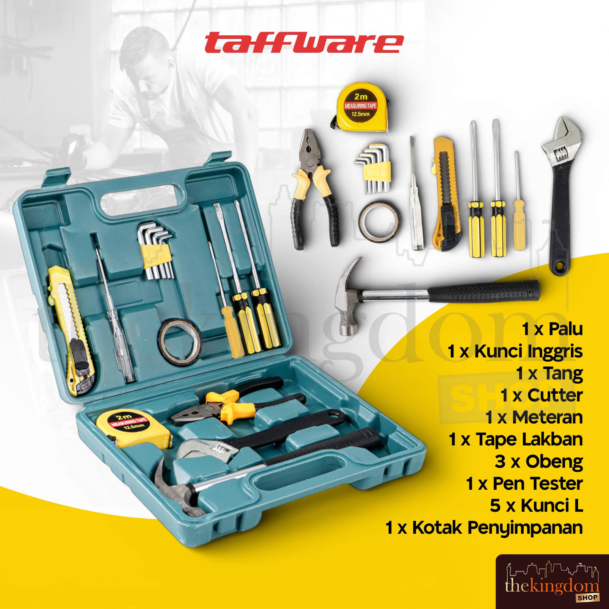 Taffware YL-8016 15-in-1 Alat Perkakas Toolkit