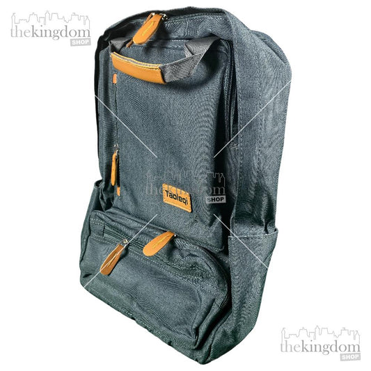 Taoleqi YB17 Tas Ransel Laptop Oxford Casual Backpack Dark Gray