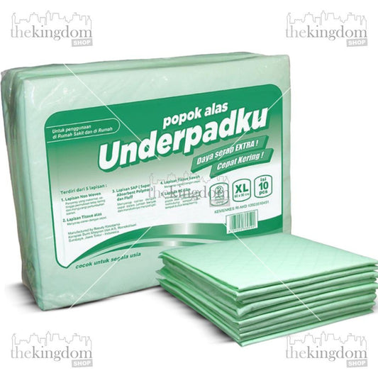 Underpadku Popok Alas 60x90cm Green /10