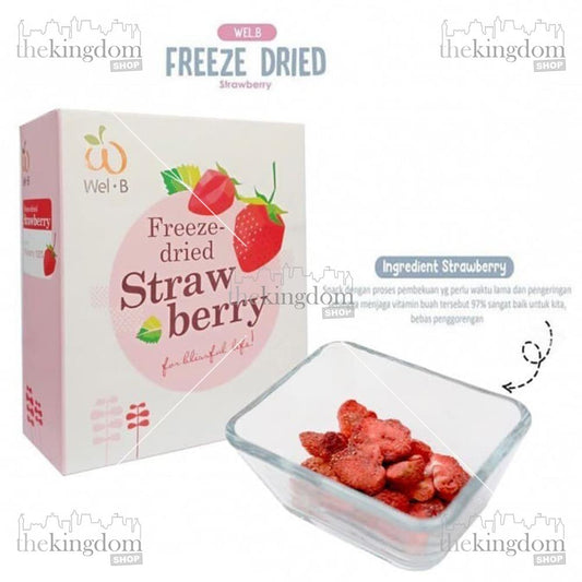 Wel-B Freeze Dried Strawberry 25g