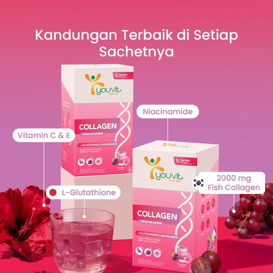 Youvit Collagen Minuman Serbuk 7 Days