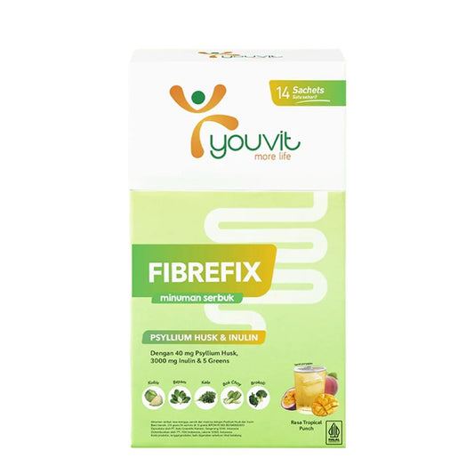 Youvit FibreFix Minuman Serbuk 14 Days