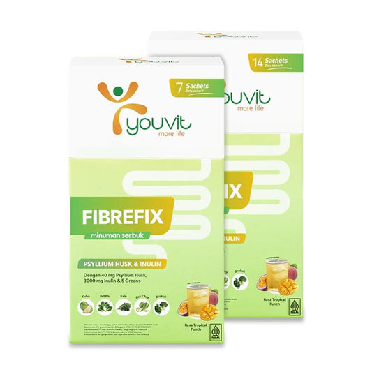 Youvit FibreFix Minuman Serbuk 14 Days