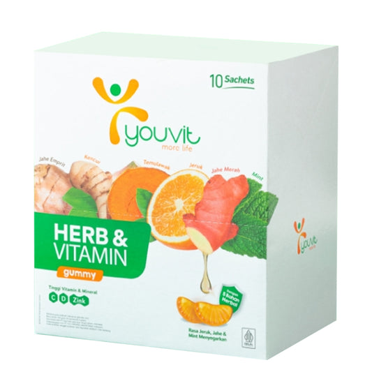 Youvit Herb &amp; Vitamin Gummy 7 Days /10