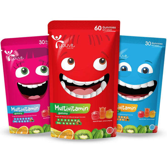 Youvit Multivitamin Gummy 60 Days Kids