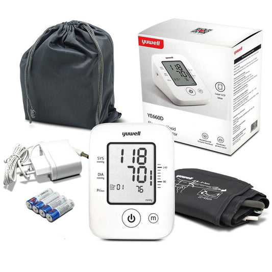 Yuwell YE660D Blood Pressure Monitor + Adapter