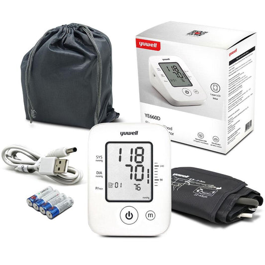 Yuwell YE660D Electronic Blood Pressure Monitor + USB