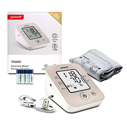 Yuwell YE660D USB Electronic Blood Pressure Monitor Gold Edition