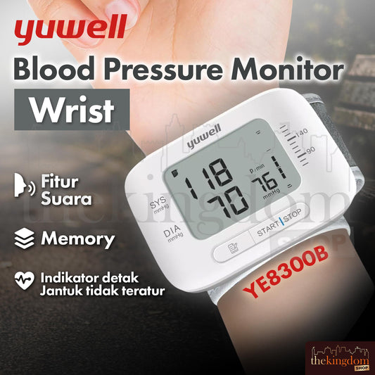 Yuwell YE8300B Blood Pressure Monitor Wrist