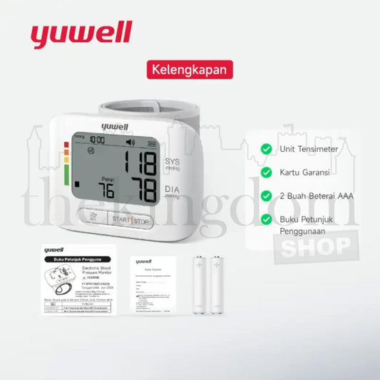 Yuwell YE8300B Blood Pressure Monitor Wrist